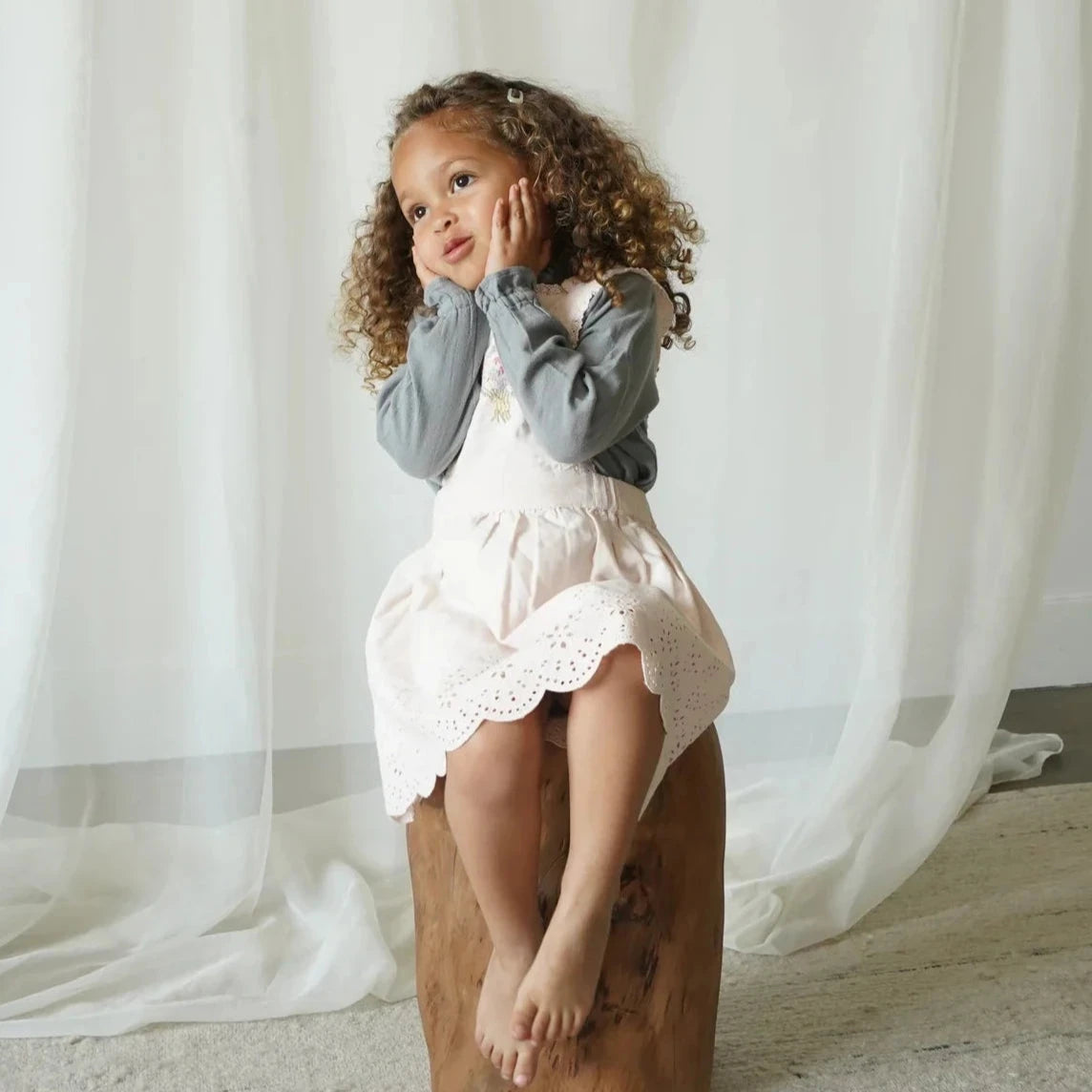 ELEA CORDUROY COTTON DRESS