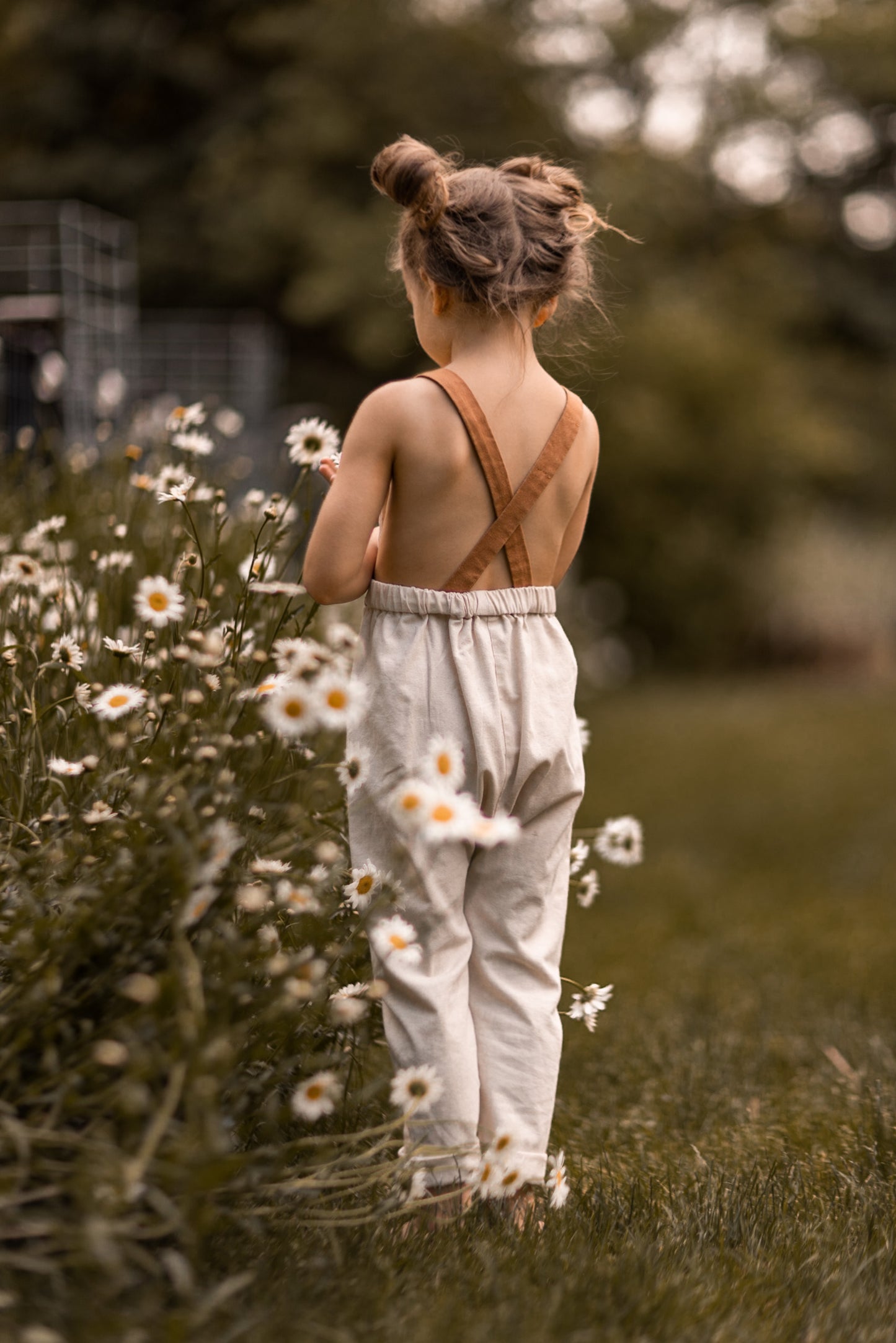 LONG OVERALLS - NATURAL