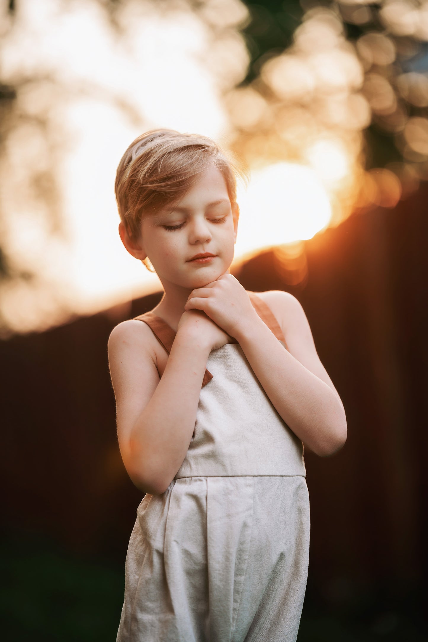 LONG OVERALLS - NATURAL