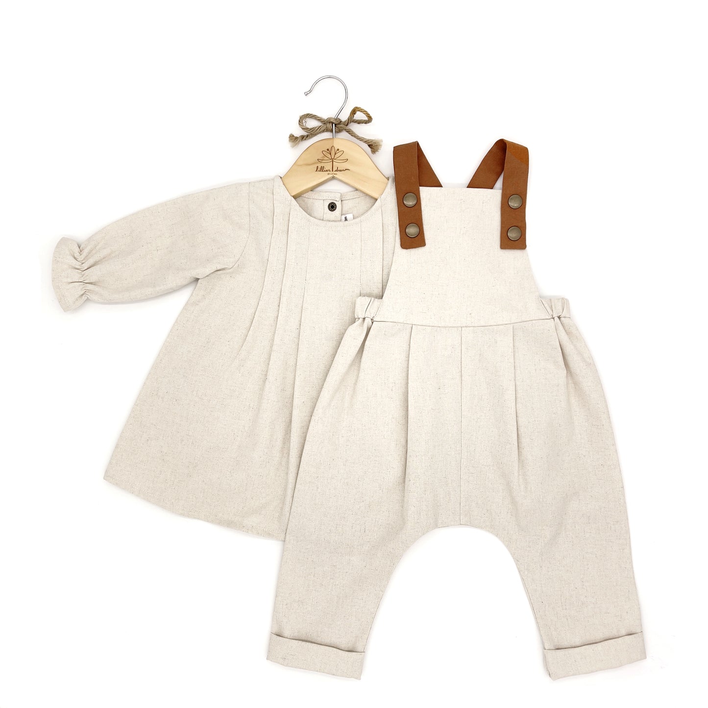 LONG OVERALLS - NATURAL