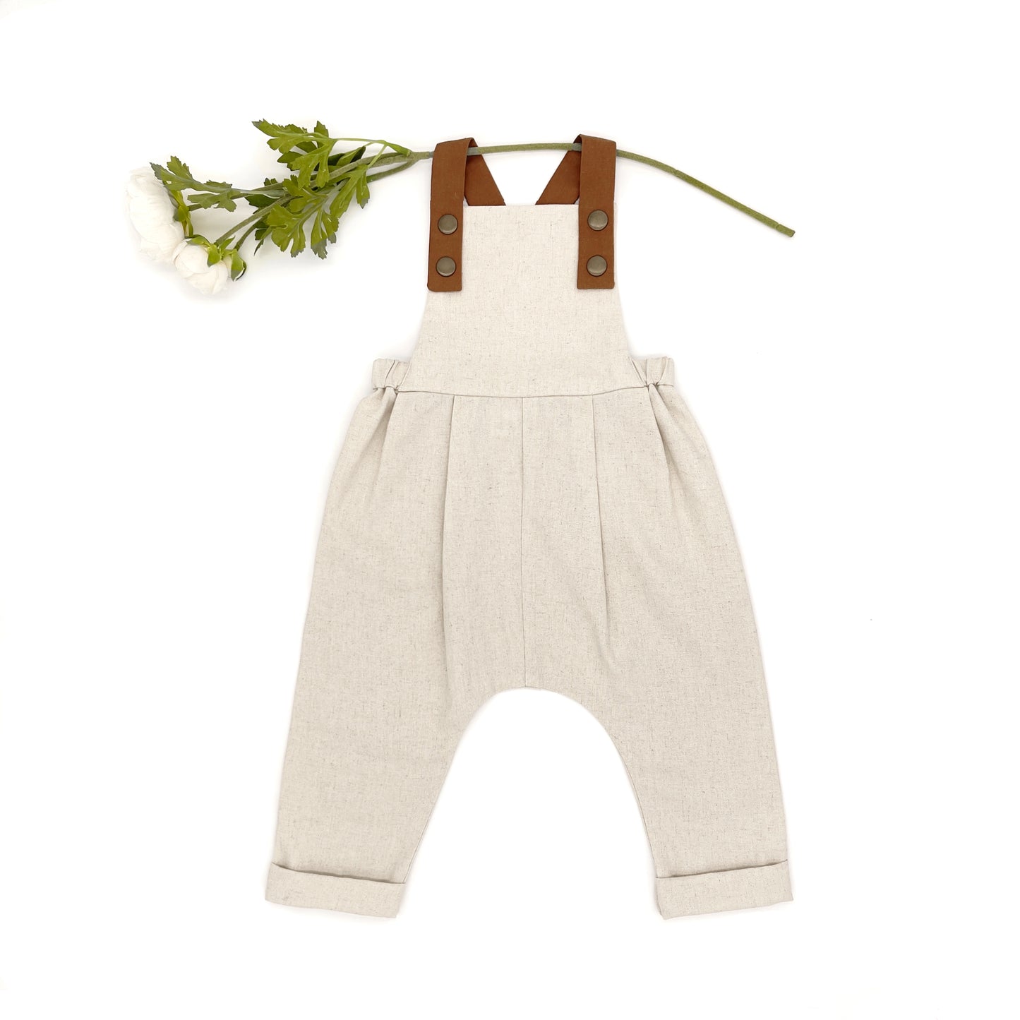 LONG OVERALLS - NATURAL