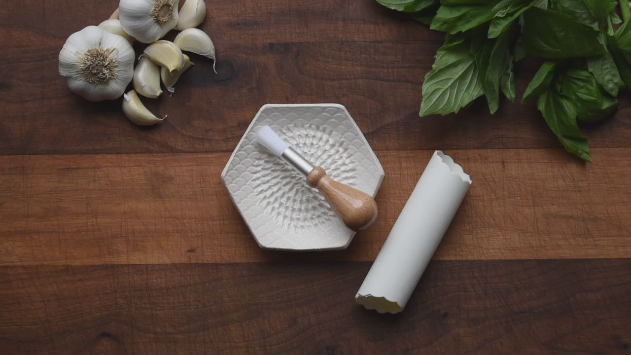 FREE HANDMADE CERAMIC GRATER - 3 PCS SET