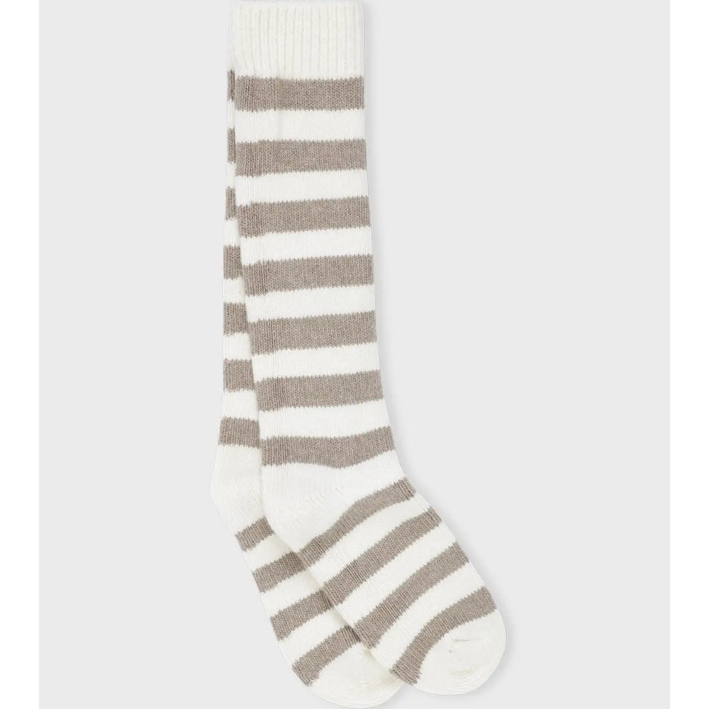 
                  
                    POLAR SOCKS - ECRU/TAUPE STRIPE
                  
                