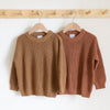 CHUNKY KNIT PULLOVER - CAMEL